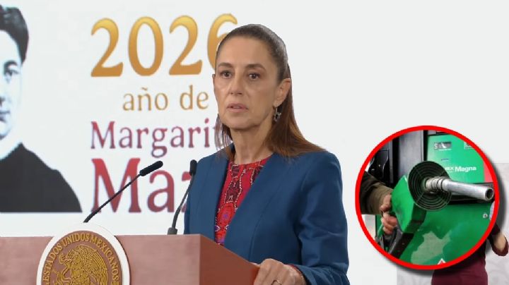 Sheinbaum busca frenar alza en gasolina tras conflicto en Medio Oriente