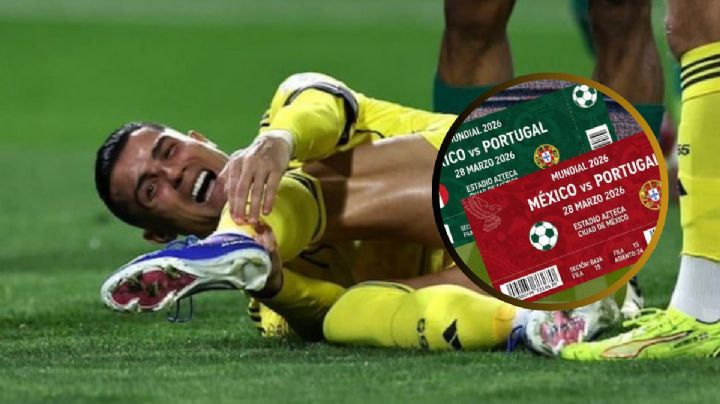 Cristiano Ronaldo fuera 4 semanas: ¿se pierde el amistoso contra México?