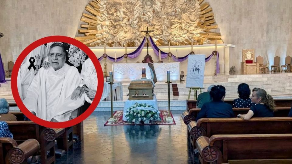 La despedida del padre Jesús será este día en el Panteón Municipal Antiguo.