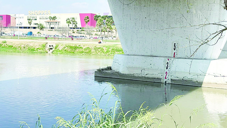 El río aumentó derivado de la extracción de agua que se realiza de la presa La Amistad a la Falcón.