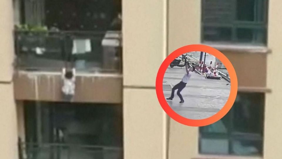 El niño cayó desde la ventana de un departamento ubicado en el quinto piso de un edificio residencial