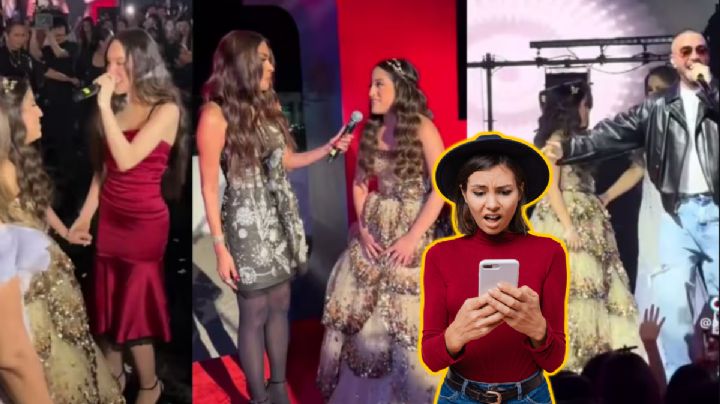 Niña celebra sus XV años junto a Belinda, Galilea Montijo, J Balvin y Xavi | VIDEOS