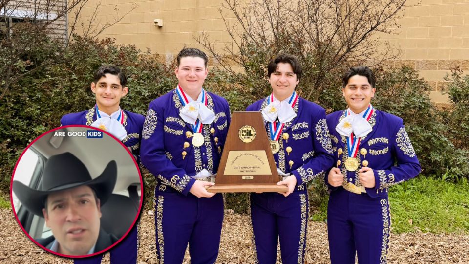 Los 3 hermanos son estudiantes de la Escuela Secundaria McAllen y forman parte del grupo Mariachi Oro