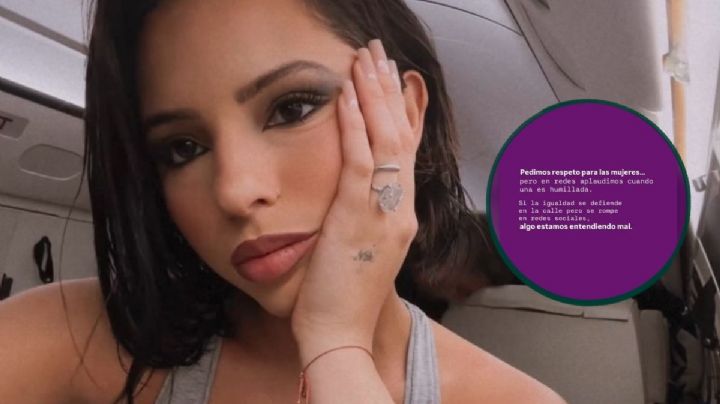 8M 2026: El fuerte mensaje de Ángela Aguilar contra el acoso digital femenino