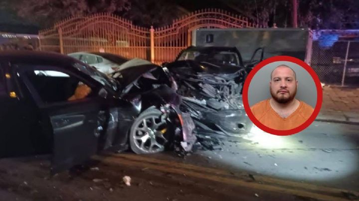 Ebrio choca su auto deportivo en Río Bravo, Texas, y mata a niña; fijan fianza de 700 mil dólares