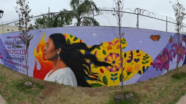 Develan mural conmemorativo por el Día Internacional de la Mujer en Nuevo Laredo