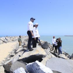 Tamaulipas impulsa desarrollo del Puerto del Norte; Américo Villarreal recorre obras y proyectos estratégicos