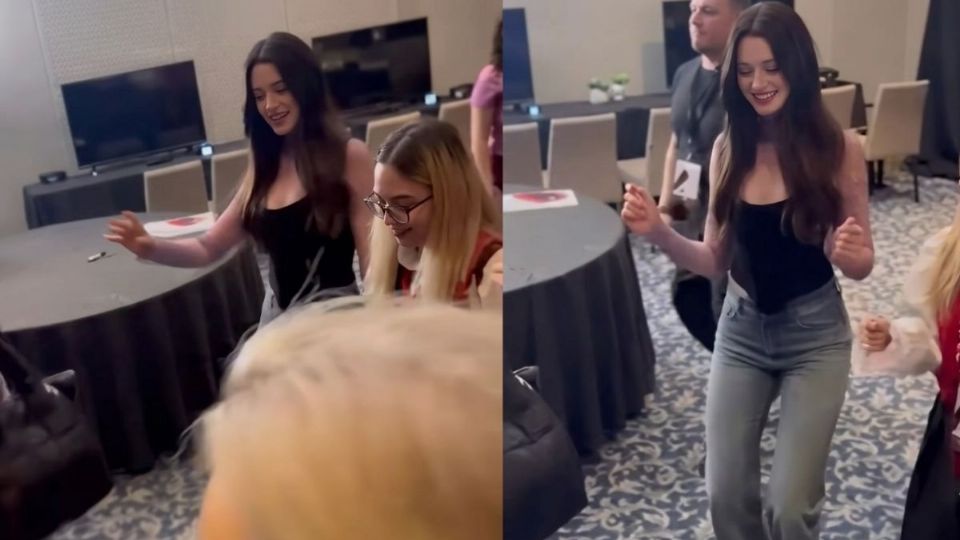 El baile de Hathaway conectó de forma especial con el público mexicano