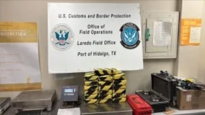 CBP asegura carga de 20.5 kilos de cocaína en Puente Internacional, valuados en 605 mil dólares