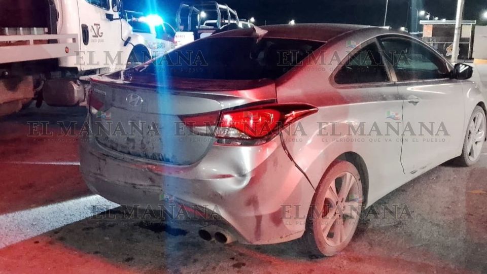 El accidente ocurrió en el Segundo Anillo Periférico y calle Día del Trabajo en Nuevo Laredo