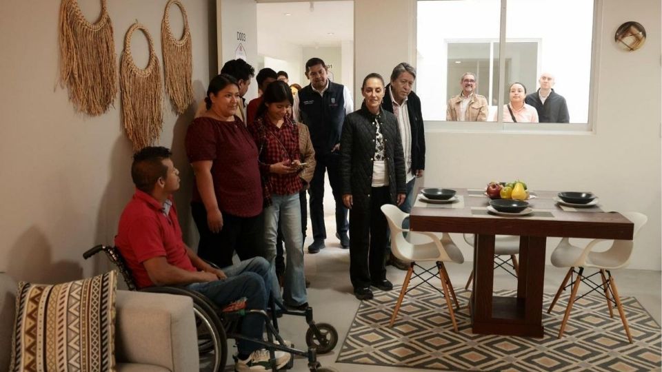 La presidenta Claudia Sheinbaum encabezó el programa Vivienda para el Bienestar en Puebla