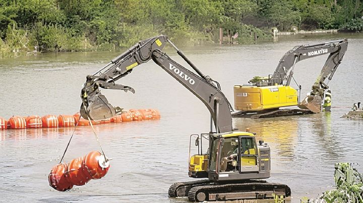 Amenazan boyas y muro a los dos Laredos
