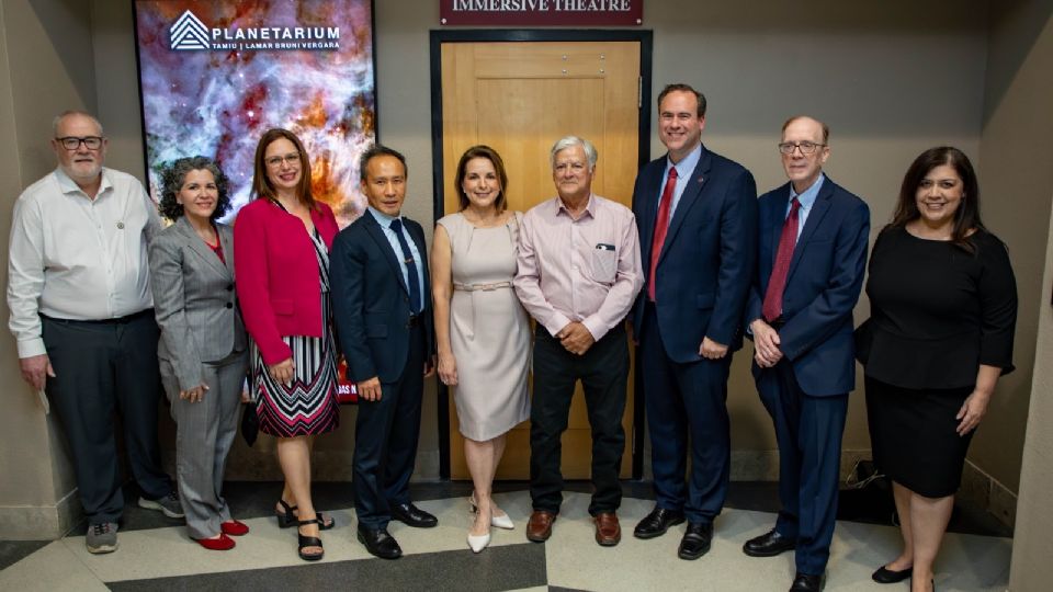 El Planetario de TAMIU ahora incluye un teatro inmersivo.