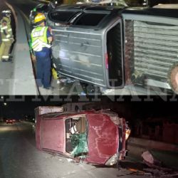 Dos accidentes sacuden Nuevo Laredo en menos de 24 horas; imprudencia al volante y alcohol las causas