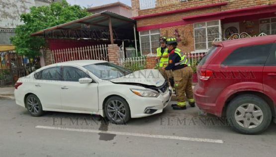 Nuevo Laredo: Mario se pasó el rojo por llevar a su esposa embarazada al hospital; chocó contra camioneta