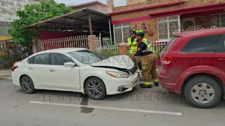 Nuevo Laredo: Mario se pasó el rojo por llevar a su esposa embarazada al hospital; chocó contra camioneta