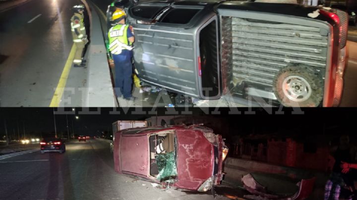 Dos accidentes sacuden Nuevo Laredo en menos de 24 horas; imprudencia al volante y alcohol las causas