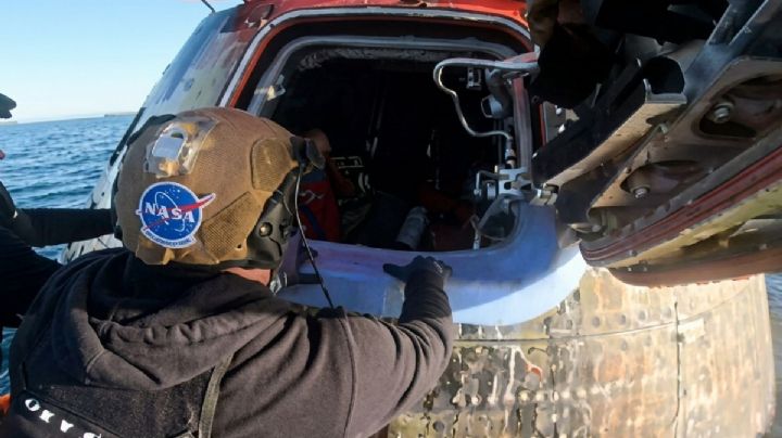 ¡Emocionante!: Así fue el momento exacto del rescate de los astronautas de la cápsula Orion | VIDEO