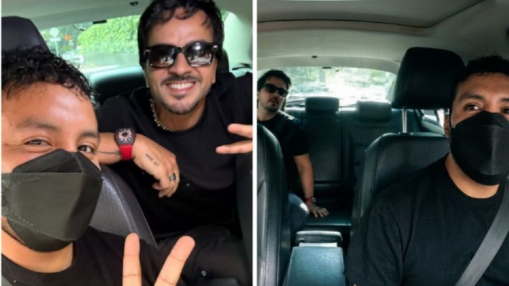 Conductor se vuelve viral tras descubrir que Luis Fonsi era su pasajero | VIDEO