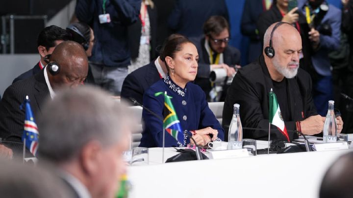 Sheinbaum pide transformar el gasto militar en inversión para el planeta; rechaza intervención en Cuba