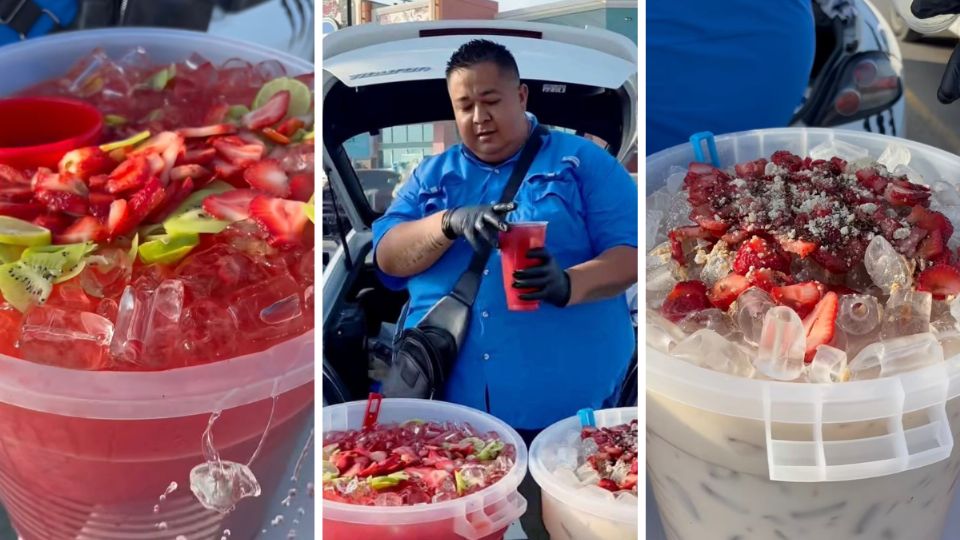 Aguas gourmet se viralizam en Nuevo Laredo