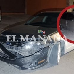 Conductor da vuelta sin precaución y choca con jovencita en Nuevo Laredo