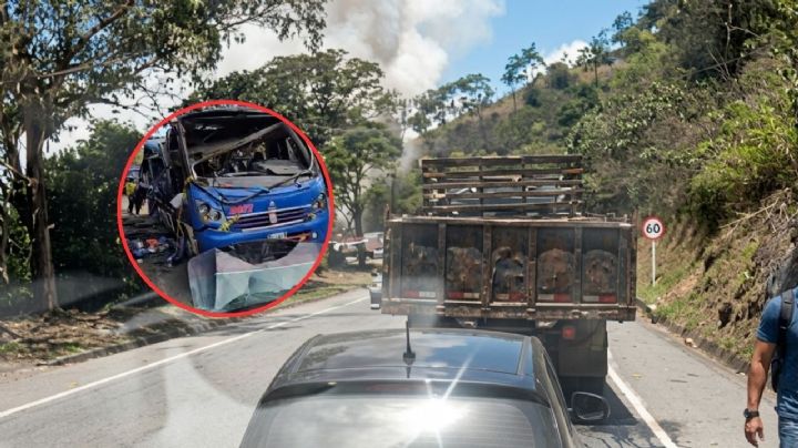 MOMENTO EXACTO de la brutal explosión en El Túnel en la vía Panamericana: el atentado que dejó 20 muertos