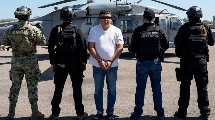 MOMENTO EXACTO de la detención de 'El Jardinero';  así fue sorprendido escondido en un tubo de desagüe