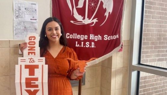 Estudiante de Laredo recibe prestigiada beca; entrará a la Universidad de Texas