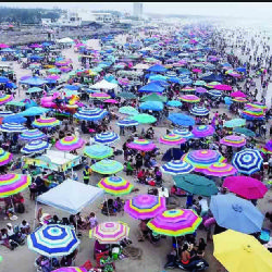 Toman turistas playas y vías en Tamaulipas | VIDEO