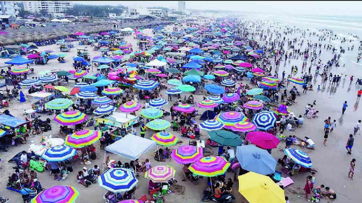 Toman turistas playas y vías en Tamaulipas | VIDEO