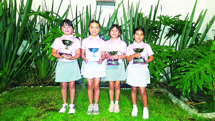 Brillan niñas de Nuevo Laredo en el torneo de golf Lorena Ochoa