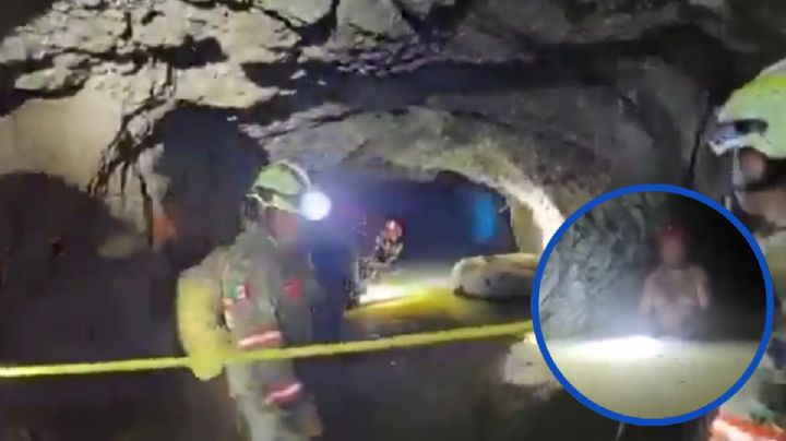 MOMENTO EXACTO del rescate del minero tras 13 días atrapado; difunden video del dramático operativo en Sinaloa