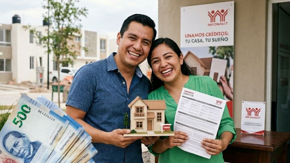 Ya puedes sumar tu crédito Infonavit con tu familia, pareja o amigos. Foto: IA-Freepik