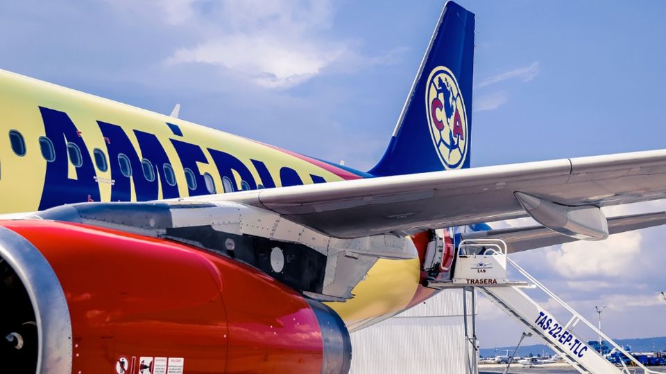 Gran susto se llevaron los jugadores que iban en la aeronave