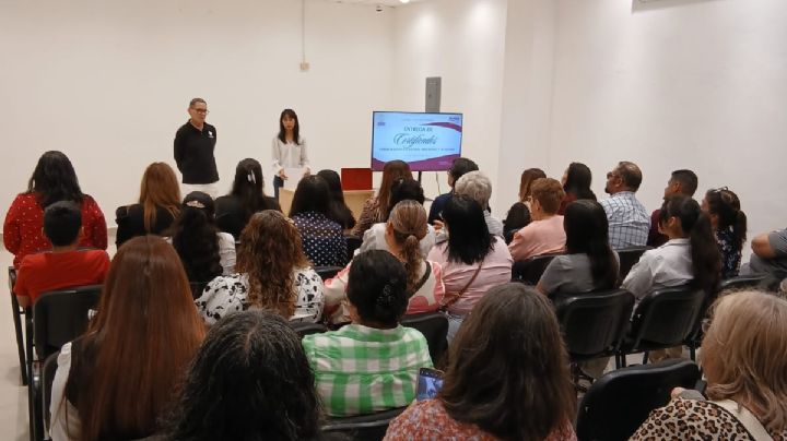 Finaliza curso de computación en la Infoteca Sor Juana Inés de la Cruz de Nuevo Laredo