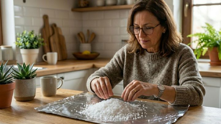 Feng Shui: Envolver sal gruesa en papel aluminio; para qué sirve este ritual