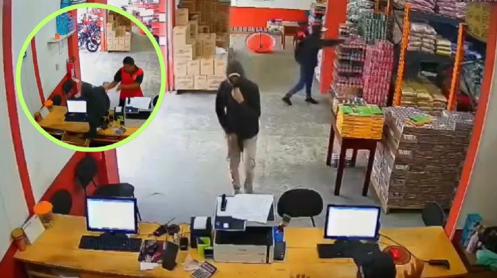Ladrón pierde la mano tras intento de robo en una tienda; empleado le dio un machetazo | IMÁGENES FUERTES